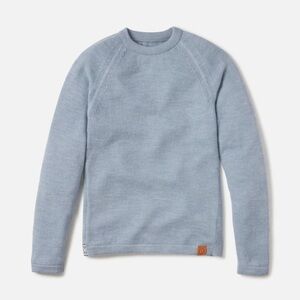 PAKA women’s sweater - The Original Crew in Light Blue - size small - Excellent